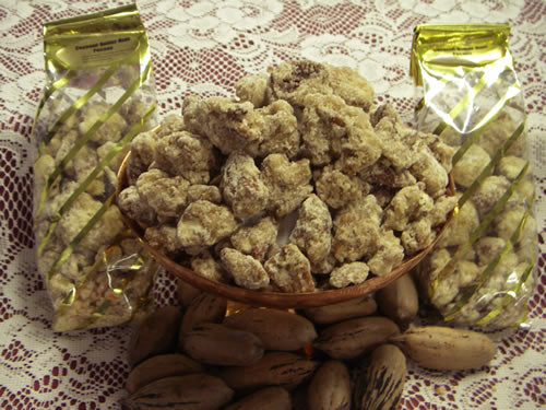 Coconut-Butter-Rum Flavored Pecans - Half Pound