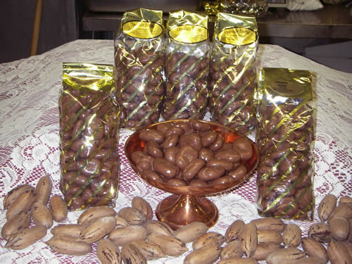 Chocolate Covered Pecans - One Pound