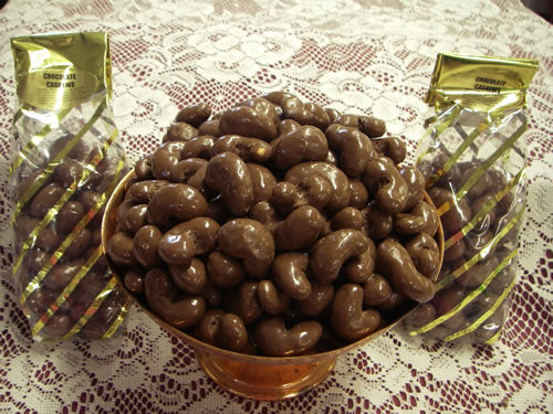 Chocolate Covered Cashews - Pound