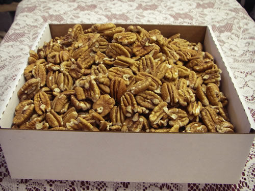Shelled Pecans Halves 5 pound Box-Desirables